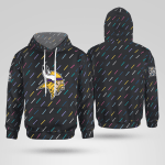 Minnesota Crucial Catch 2021 Hoodie (100% Donation National Breast Cancer Foundation)