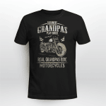 Real Grandpas Ride Motorcycle T-Shirt + Hoodie