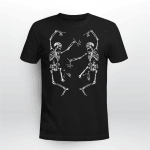 Dance of Death Macabre Skeleton Skull Halloween 2021 T-Shirt