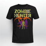 Zombie Hunter Scary Horror Halloween Costume Tee T-Shirt