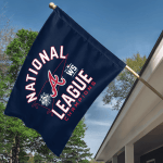 Atlanta World Series WinCraft 2021 National League Champions Flag - Wood Sign