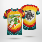 Grateful Dead 1992 Lithuania Olympics Basketball Tie Dye T-Shirt