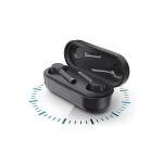 Aipower Hybrid Active Noise Cancelation Wireless Earbuds Black