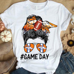 NFL Denver Broncos  NFL Game Day Shirt, Denver NFL Mom Messy Bun Game Day  Graphic Unisex T Shirt, Sweatshirt, Hoodie Size S - 5XL