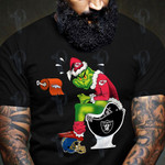 Funny Grinch Kansas City Chiefs  Graphic Unisex T Shirt, Sweatshirt, Hoodie Size S - 5XL