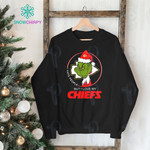 I Hate People But I Love My Kansas City Chiefs NFL Funny Grinch Graphic Unisex T Shirt, Sweatshirt, Hoodie Size S - 5XL