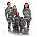 Las Vegas Raiders NFL Family Holiday Pajamas