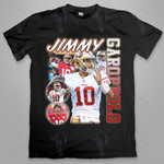 NFL San Francisco 49ers Jimmy Garoppolo Autographed Graphic Unisex T Shirt, Sweatshirt, Hoodie Size S - 5XL