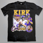 NFL Minnesota Vikings Kirk Cousins Autographed Graphic Unisex T Shirt, Sweatshirt, Hoodie Size S - 5XL