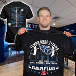 Tennessee Titans 2021 2022 AFC South Division Champions NFL Two Sided Graphic Unisex T Shirt, Sweatshirt, Hoodie Size S - 5XL