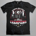 Georgia Bulldogs 2022 CFP National Champions NCAA Football Graphic Unisex T Shirt, Sweatshirt, Hoodie Size S - 5XL