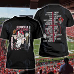 Georgia Bulldogs 2022 CFP National Champions NCAA Football Two Sided Graphic Unisex T Shirt, Sweatshirt, Hoodie Size S - 5XL