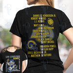Los Angeles Rams 2021 2022 NFC West Division Champions NFL Mickey Two Sided Graphic Unisex T Shirt, Sweatshirt, Hoodie Size S - 5XL