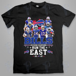 Bills Run The East Shirt, Buffalo Bills AFC East Division Champions NFL Graphic Unisex T Shirt, Sweatshirt, Hoodie Size S - 5XL