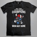 Buffalo Bills AFC East Champions Won Not Done NFL Graphic Unisex T Shirt, Sweatshirt, Hoodie Size S - 5XL