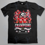 Georgia Bulldogs 2022 CFP National Champions Graphic Unisex T Shirt, Sweatshirt, Hoodie Size S - 5XL
