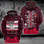 Georgia Bulldogs 2022 CFP National Champions NCAA 3D All Over Printed Shirt, Sweatshirt, Hoodie, Bomber Jacket Size S - 5XL