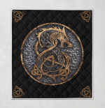 Viking Dragon Quilt Blanket 128