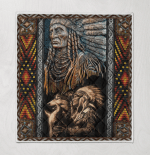 Native American Quilt Blanket 251