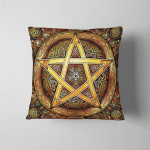 Wicca pentacle W10 Pillow Case Cover