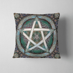 Wicca Pentacle W022 Pillow Case Cover