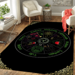 Wicca Wheel Of The Year W40 Area Rug