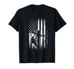 Lineman American Flag Shirt USA Patriotic Lineman Gift