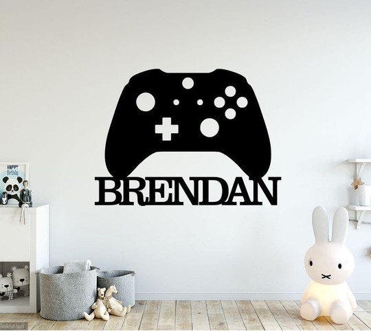 Personalized Gaming Room Sign Bedroom Metal Art Video Games Home Dec Orangdecor - Custom Metal Signs For Home Decor