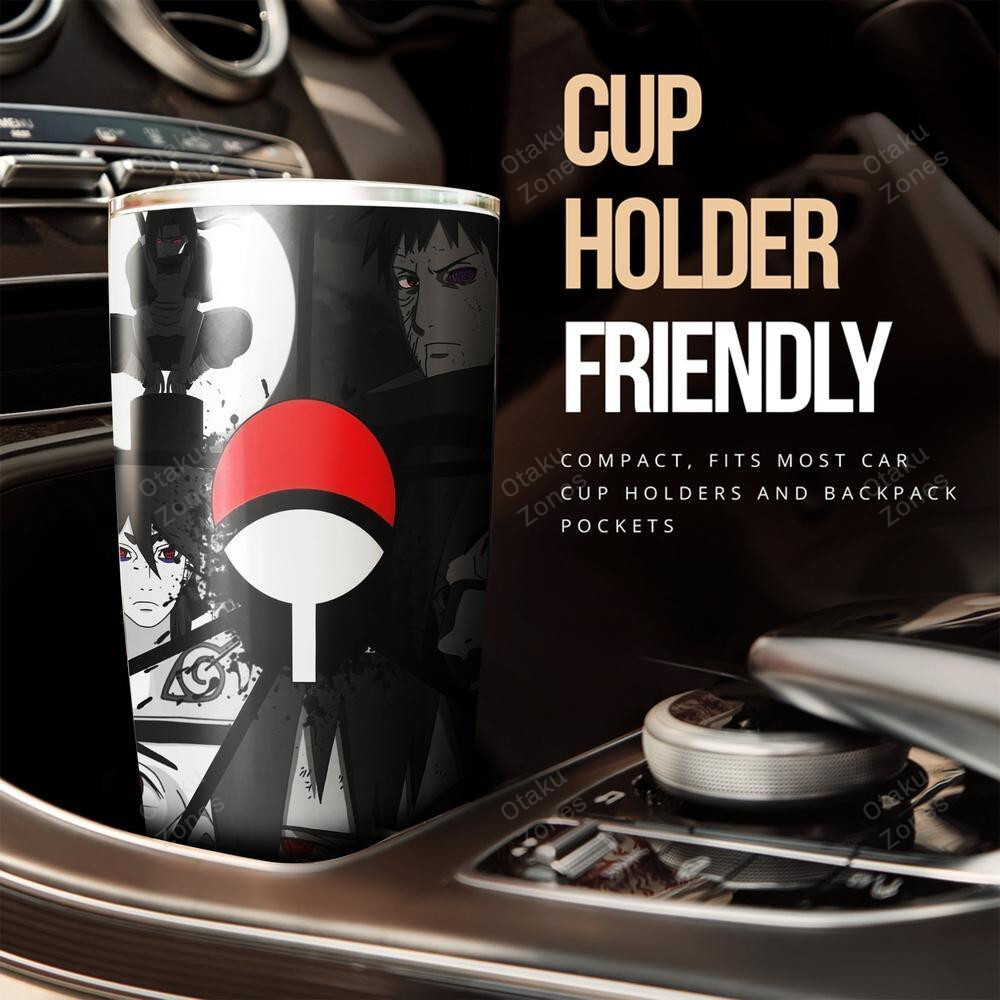 BEST The Uchiha Clan NRT Coffee Cup Tumbler Cup2