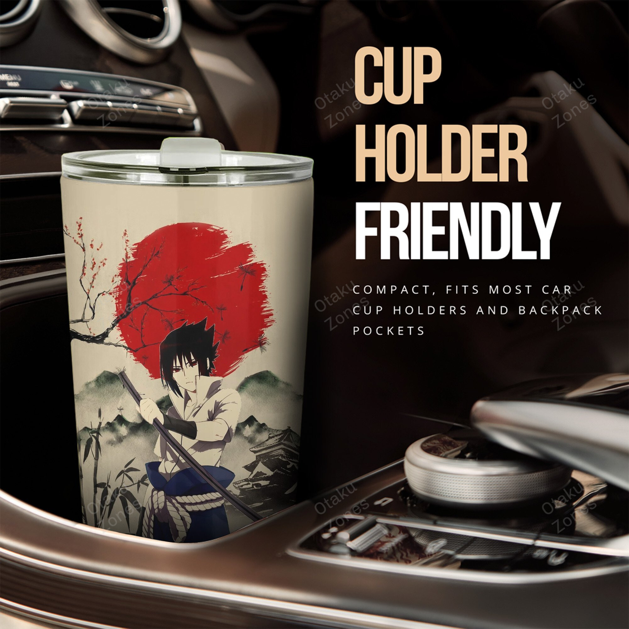 BEST NRT Sasuke Uchiha Mix Antique Artwork Tumbler Cup2