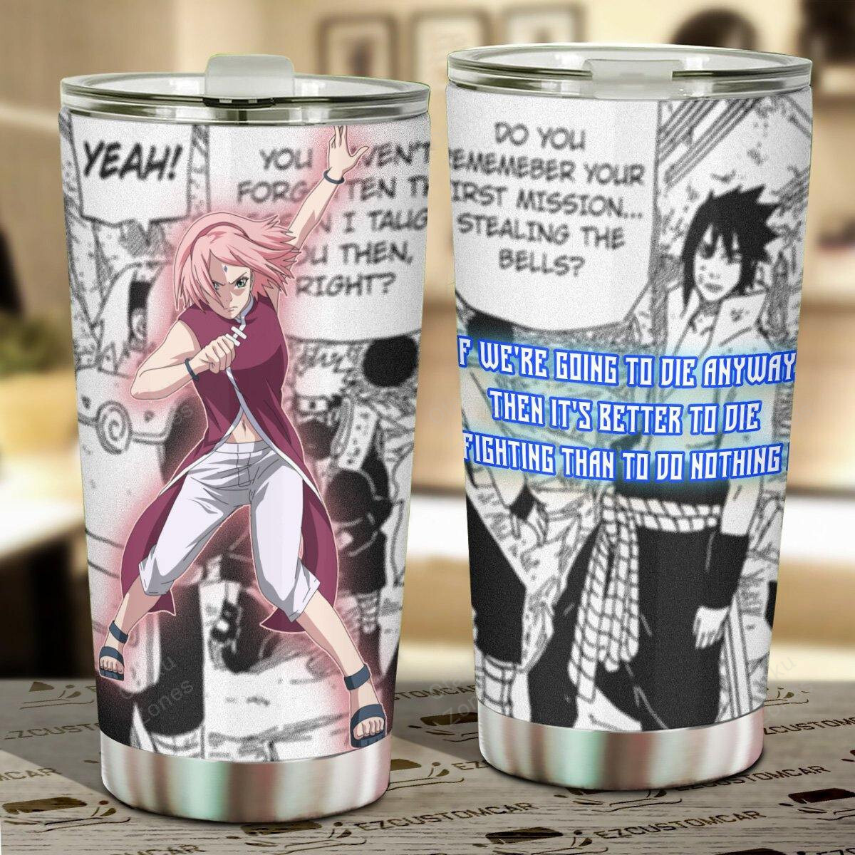 BEST Sakura NRT Do you remember your first mission Tumbler Cup1