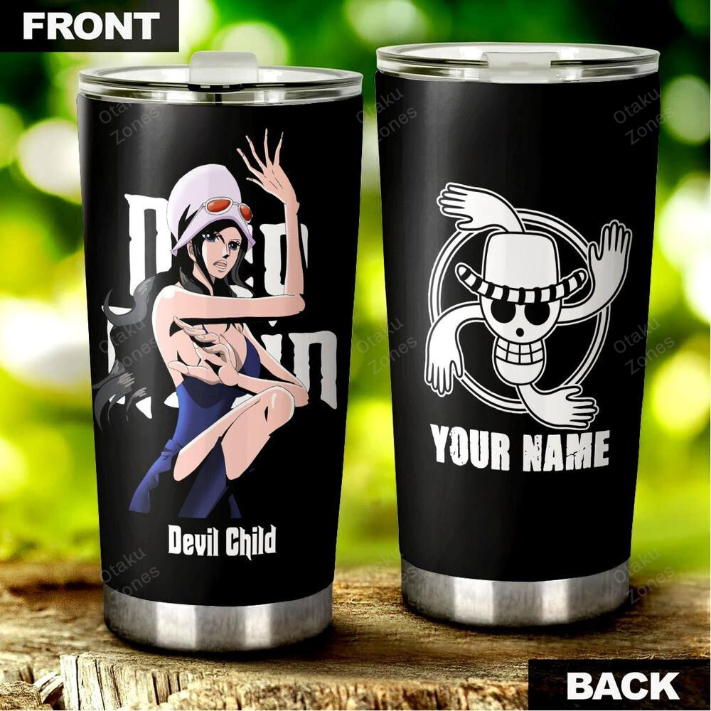 BEST Personalized One Piece Nico Robin Tumbler Cup1