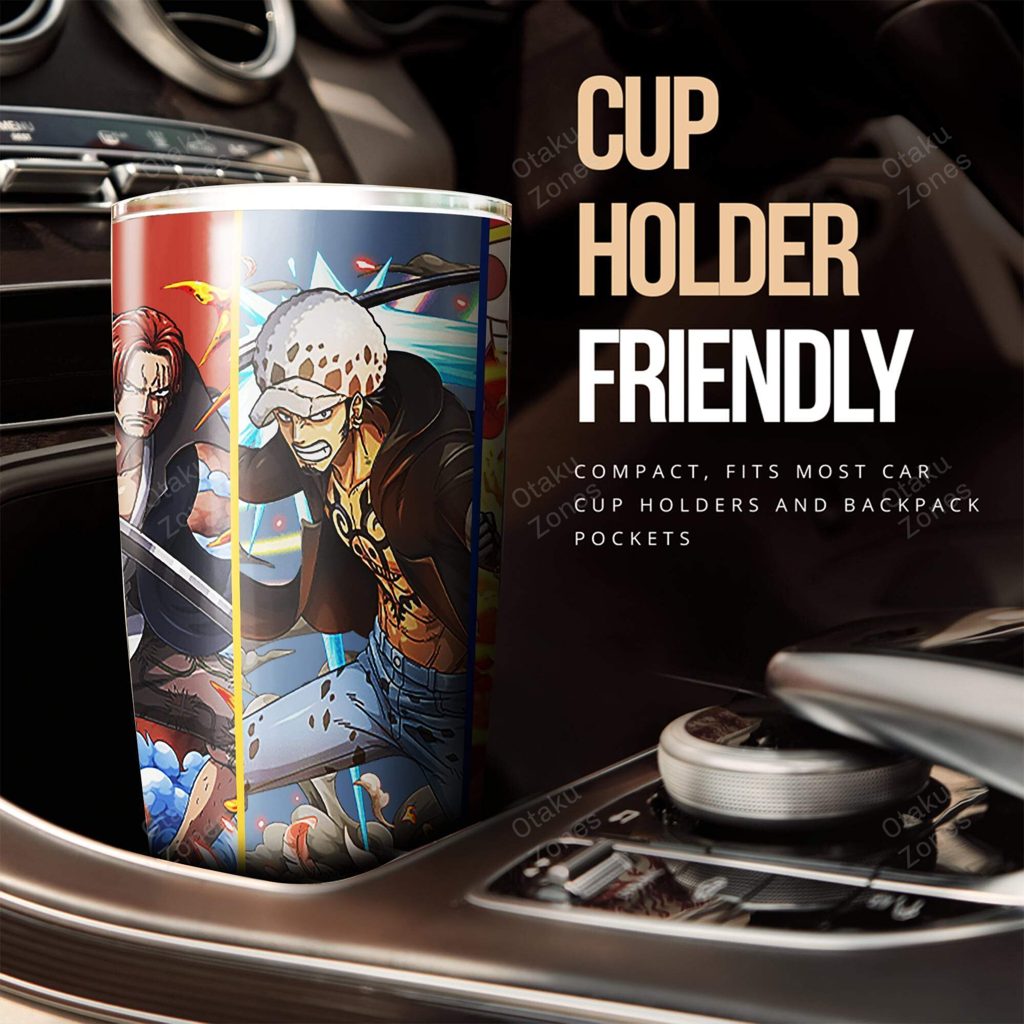 BEST One Piece Naruto Car Windshield Tumbler Cup2