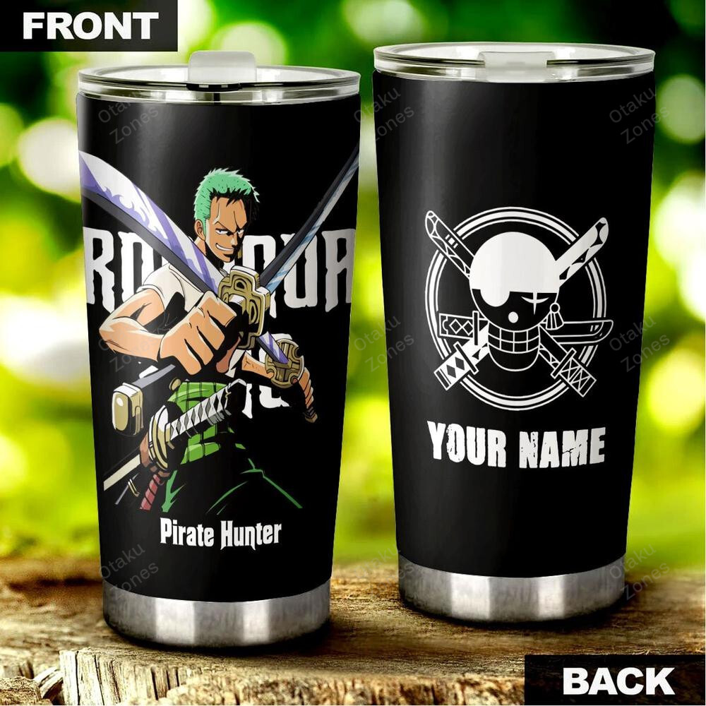 BEST Personalized One Piece Roronoa Zoro Tumbler Cup2
