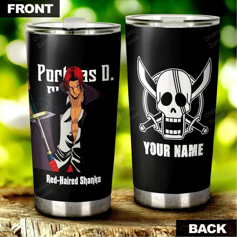 BEST Personalized One Piece Shanks Tumbler Cup1