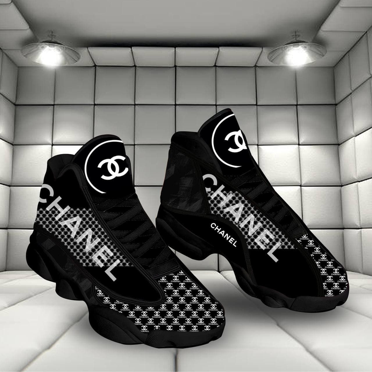 Chanel luxury form air jordan 13 shoes sneaker - sneaker hot shoes -gif for fan like sneaker - men-11