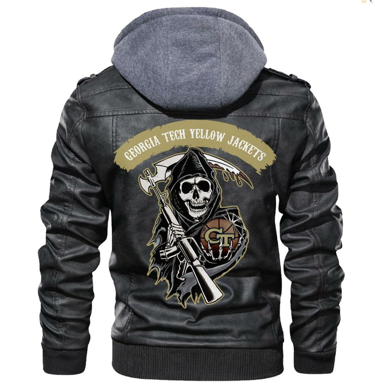 Top leather jacket Sells Best on Techcomshop 91