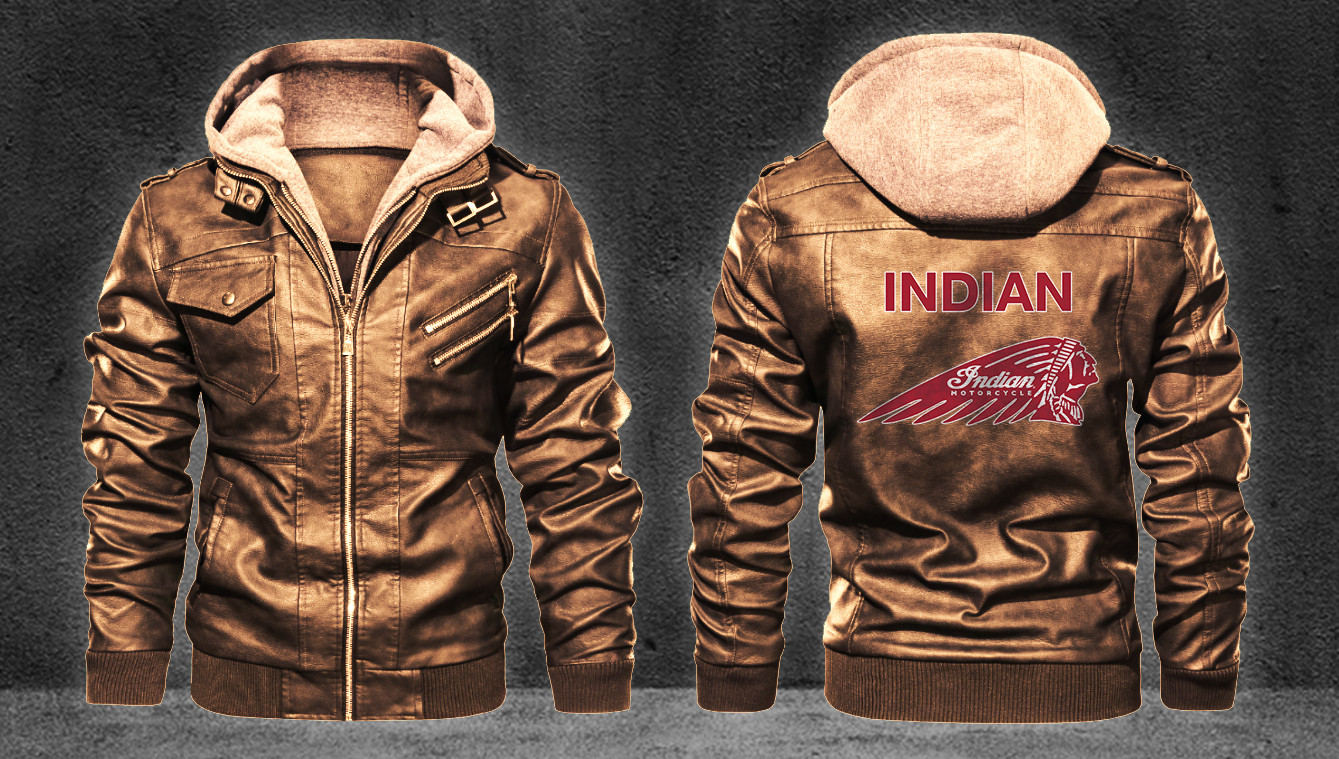 NEW Indian Motorcycle Rider Leather Jackets1