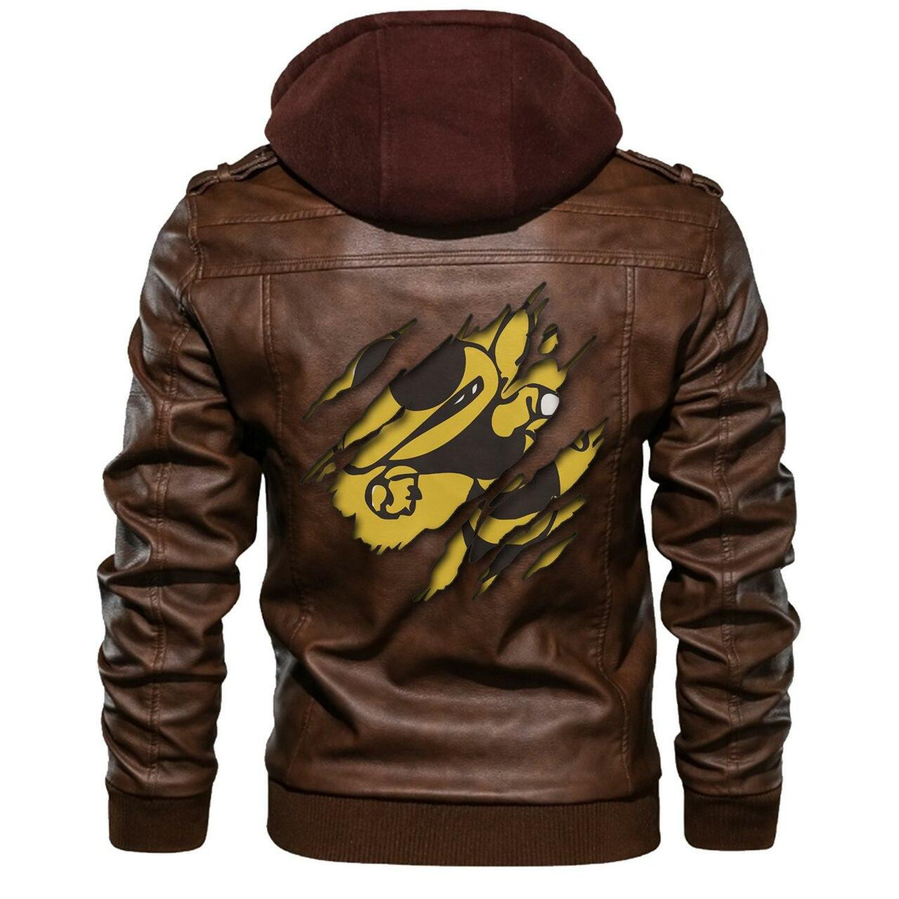 These Amazing Leather Jacket will add to the appeal of your outfit 329