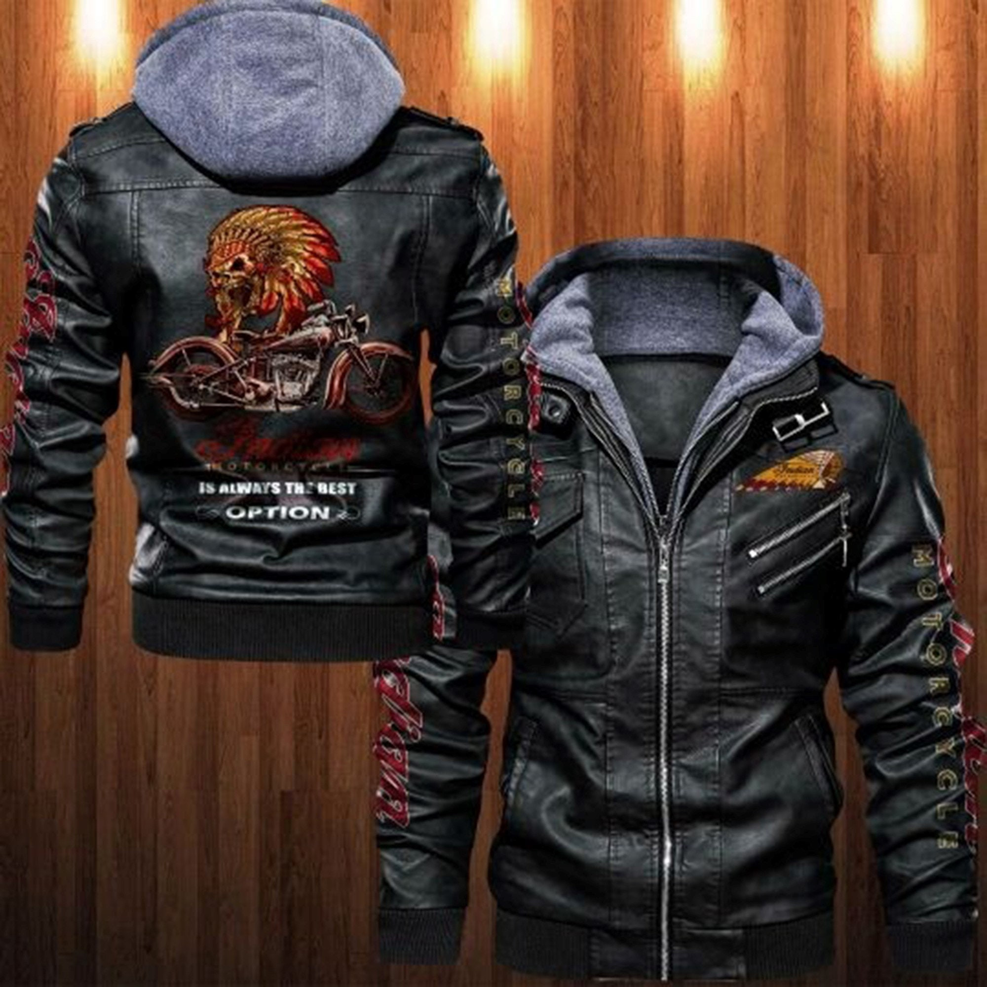 These Amazing Leather Jacket will add to the appeal of your outfit 214