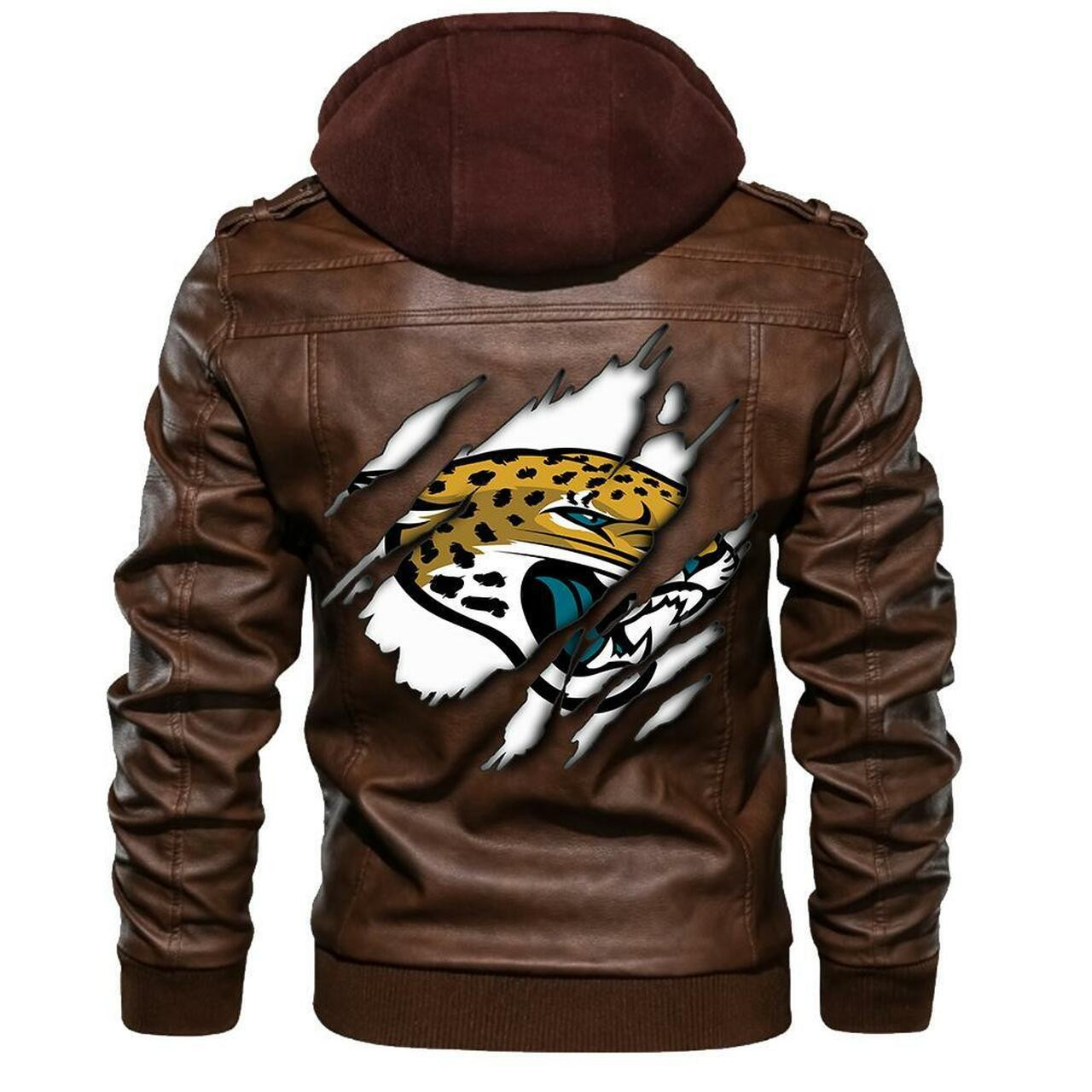 This leather Jacket will look great on you and make you stand out from the crowd 305
