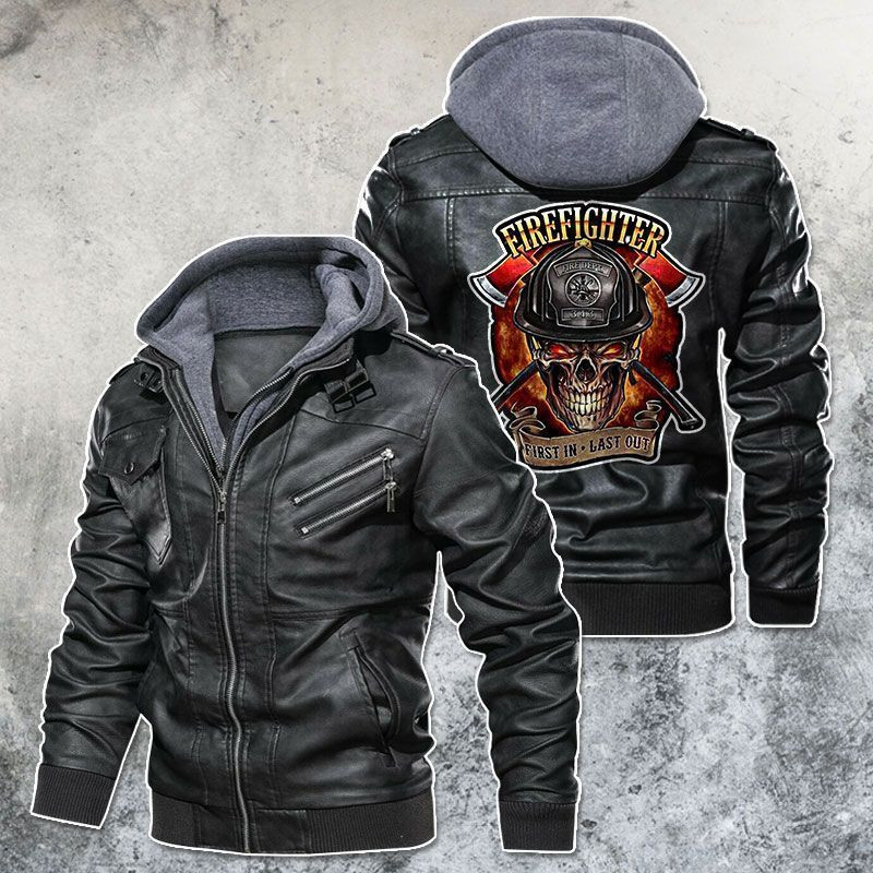 This leather Jacket will look great on you and make you stand out from the crowd 455