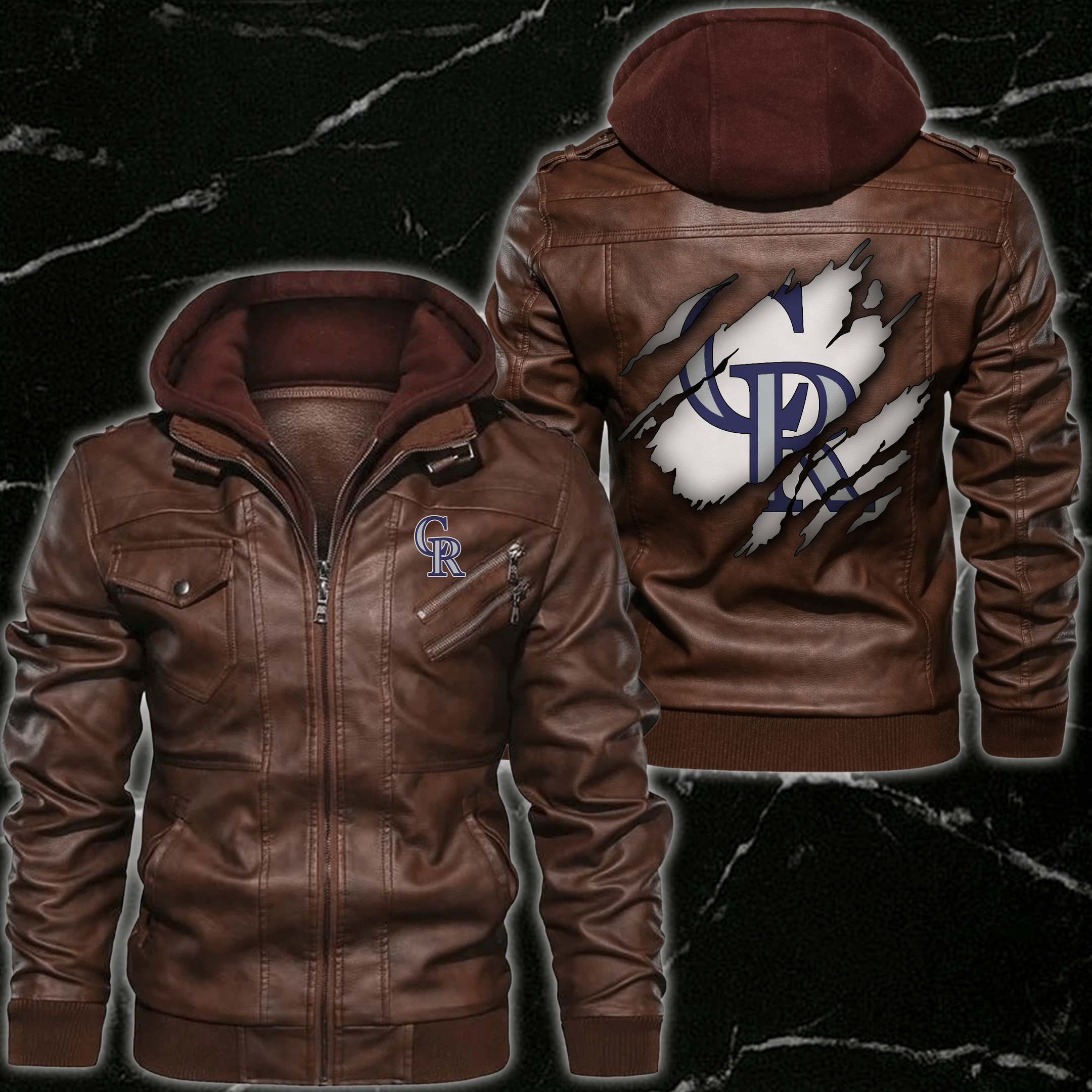 This leather Jacket will look great on you and make you stand out from the crowd 379