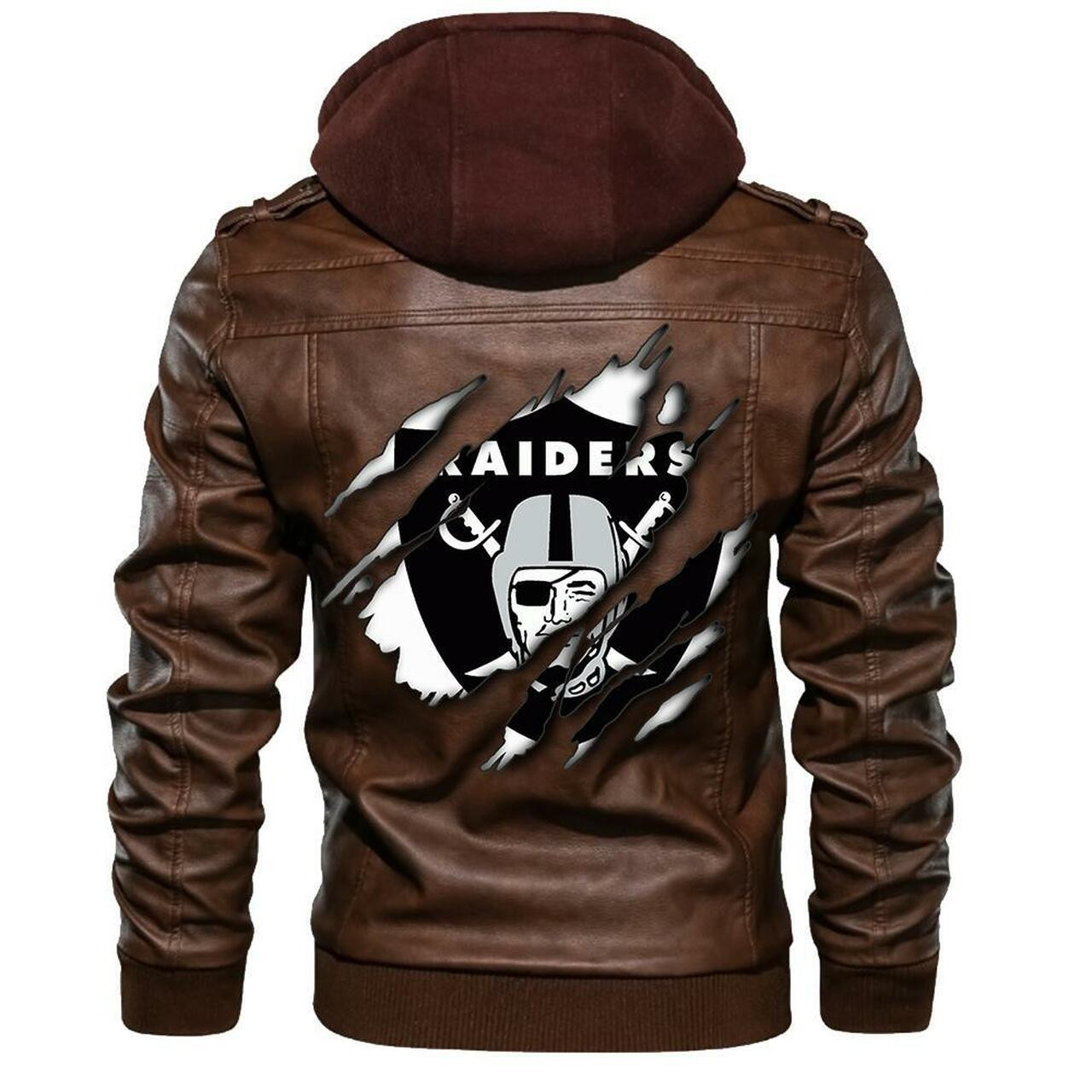 This leather Jacket will look great on you and make you stand out from the crowd 289