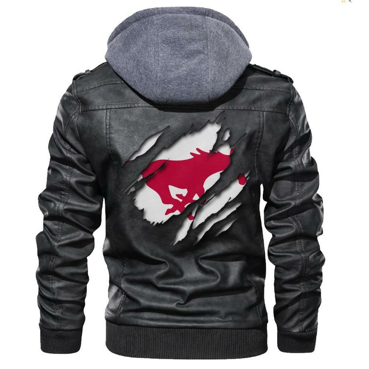 This leather Jacket will look great on you and make you stand out from the crowd 125