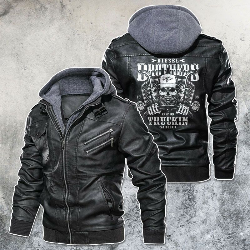 This leather Jacket will look great on you and make you stand out from the crowd 459