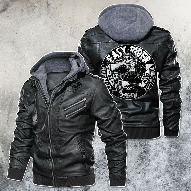 This leather Jacket will look great on you and make you stand out from the crowd 457