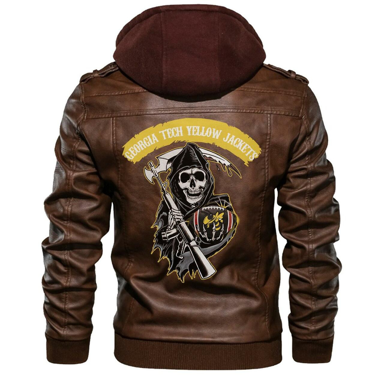 Our store has all of the latest leather jacket 176