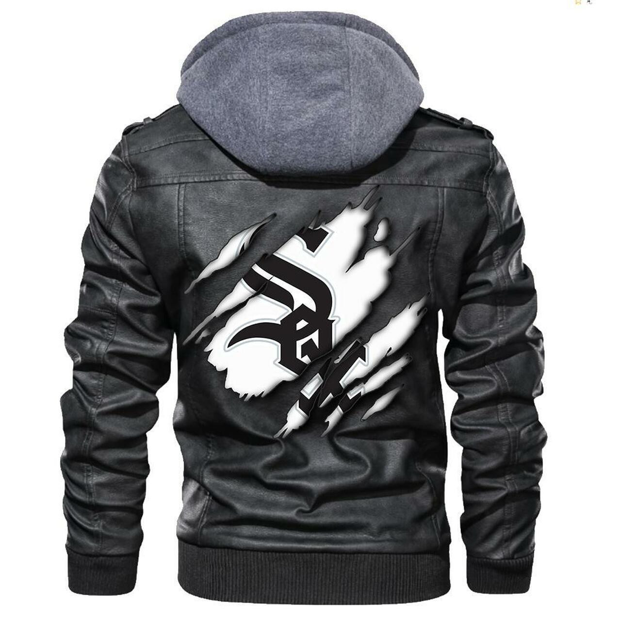 This leather Jacket will look great on you and make you stand out from the crowd 371