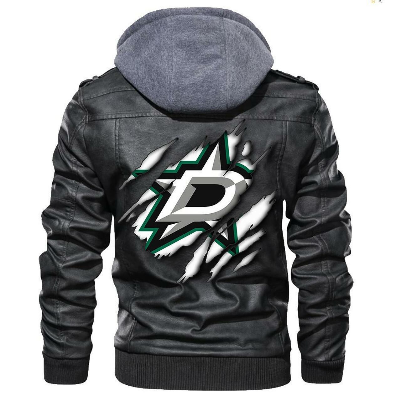 This leather Jacket will look great on you and make you stand out from the crowd 333